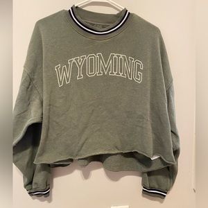 American Eagle Cropped Crewneck